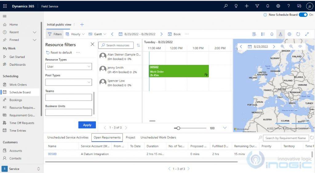 Dynamics 365 Field Service