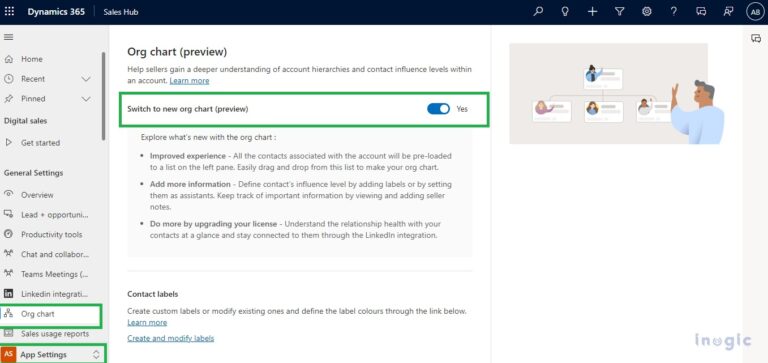 Organization Charts within Dynamics 365