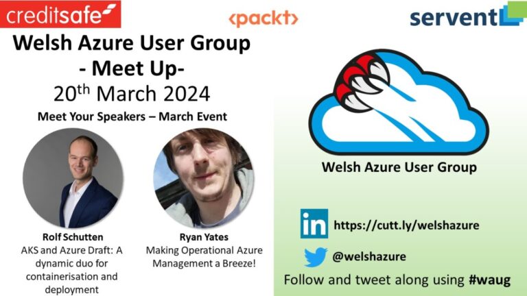 Welsh Azure User Group March 2024 Meet Up!