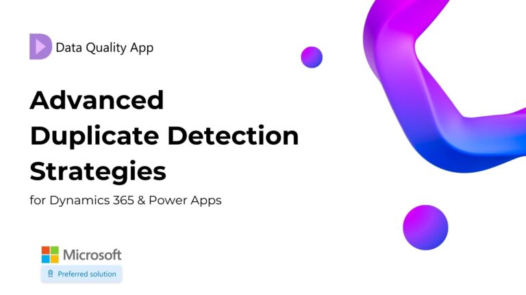 Data Quality App - Duplicate Detection