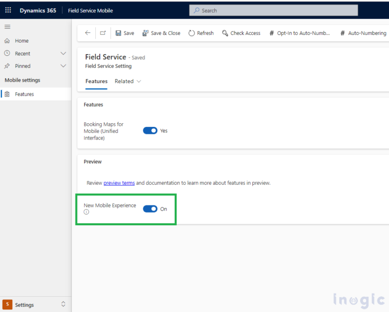 Microsoft Dynamics 365 Field Service