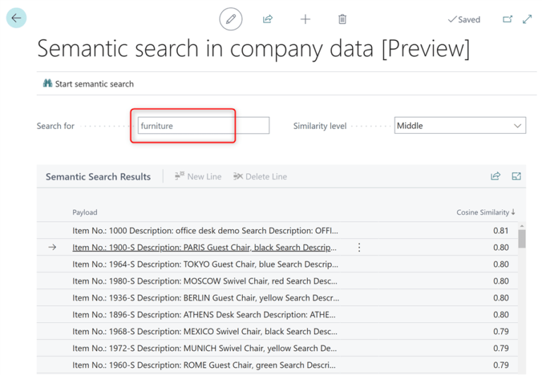 Semantic Search and Vectors support on Dynamics 365 Business Central: this is the right moment.