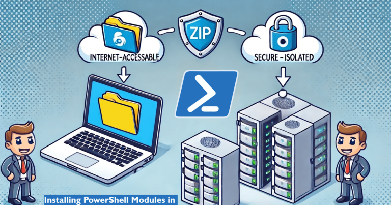 Installing PowerShell Modules in Firewalled and Air-Gapped Systems