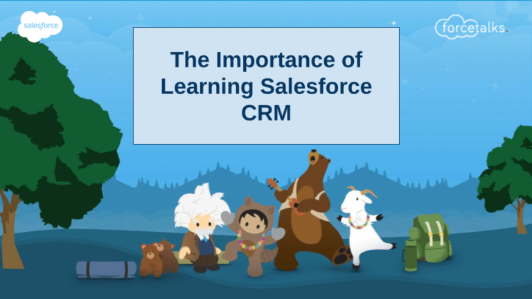 The importance of learning Salesforce CRM