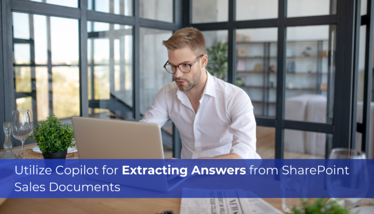 Copilot for Extracting Answers from SharePoint Sales Documents