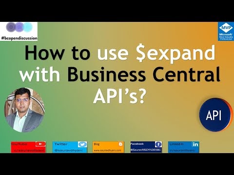 Expanding Data with $expand in Business Central APIs: A Comprehensive Guide