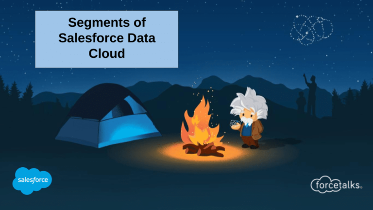 Segments of Salesforce Data Cloud