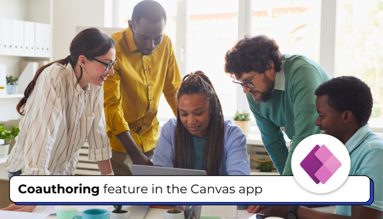 Coauthoring feature in the Canvas app