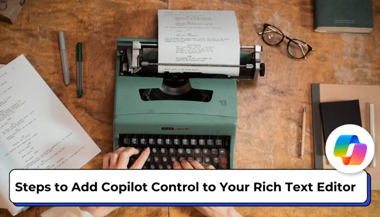 Add Copilot Control to Your Rich Text Editor