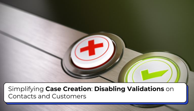 Simplifying Case Creation