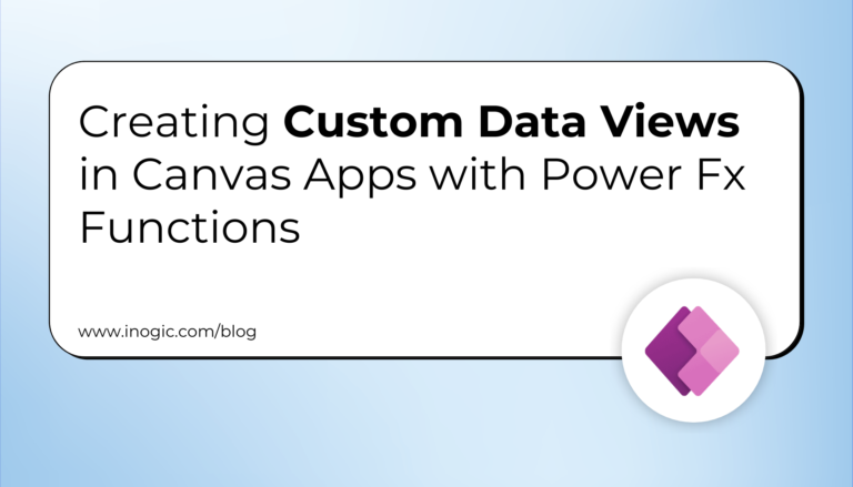 Canvas Apps with Power Fx Functions