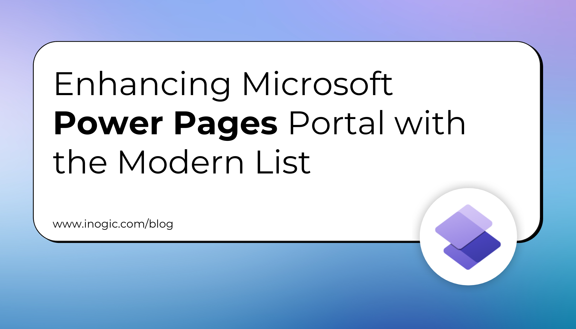 Enhancing Microsoft Power Pages Portal with the Modern List