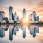 Skyline buildings